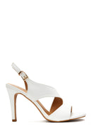 Kadın Beyaz İnce Topuklu Sandalet | Derimod