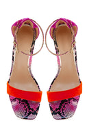 Women's Pink High Heel Sandals | Derimod