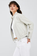 Flora Kadın Bej Deri Mont | Derimod