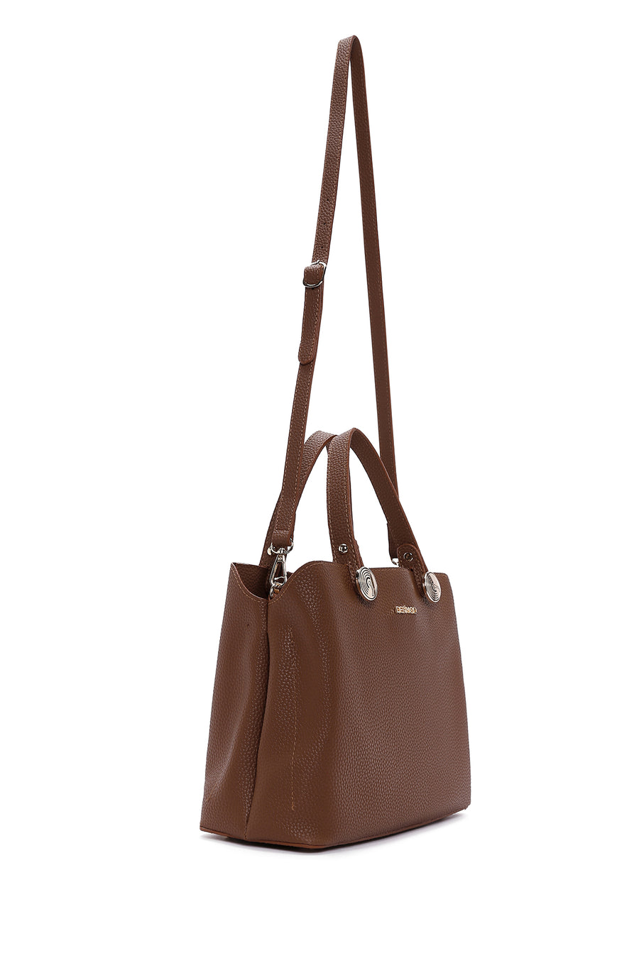 Women's Tan Long Strap Shoulder Bag