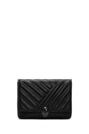 Women's Black Long Chain Strap Crossbody Bag | Derimod