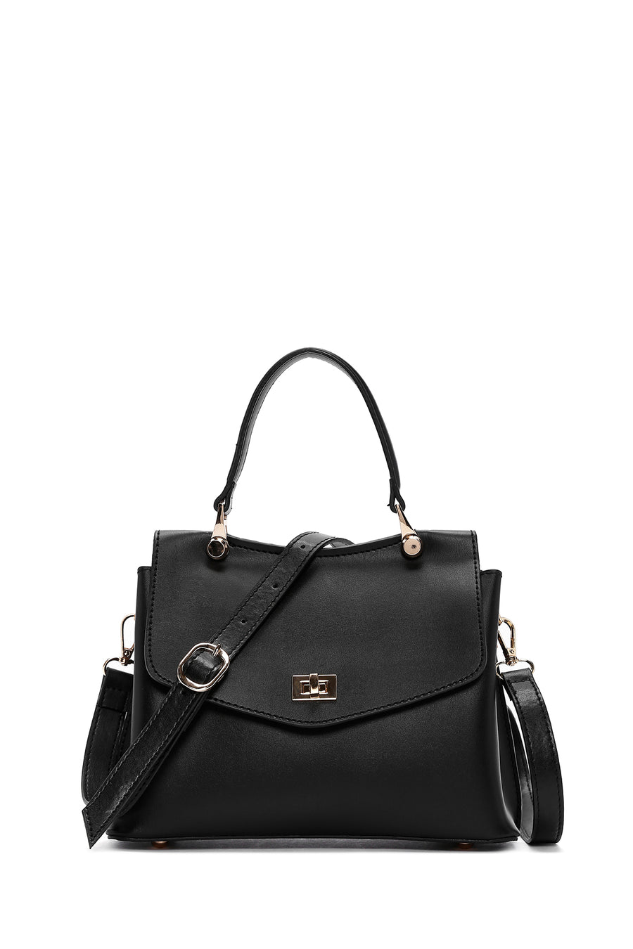 Women's Black Long Strap Shoulder Bag 23WBD201818 | Derimod