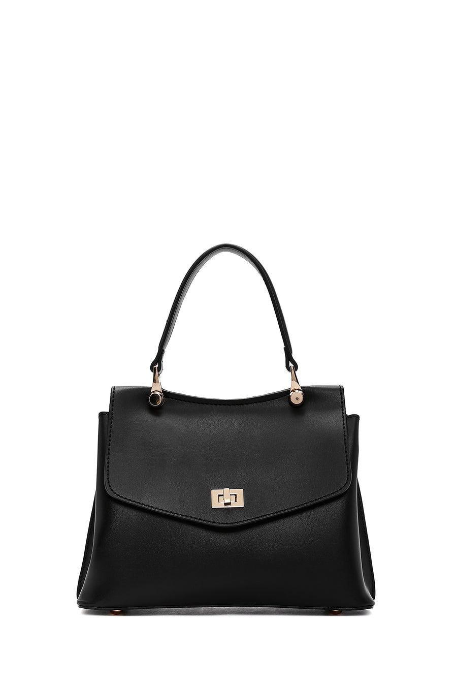 Women's Black Long Strap Shoulder Bag