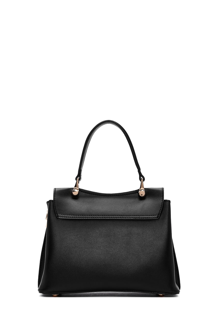 Women's Black Long Strap Shoulder Bag