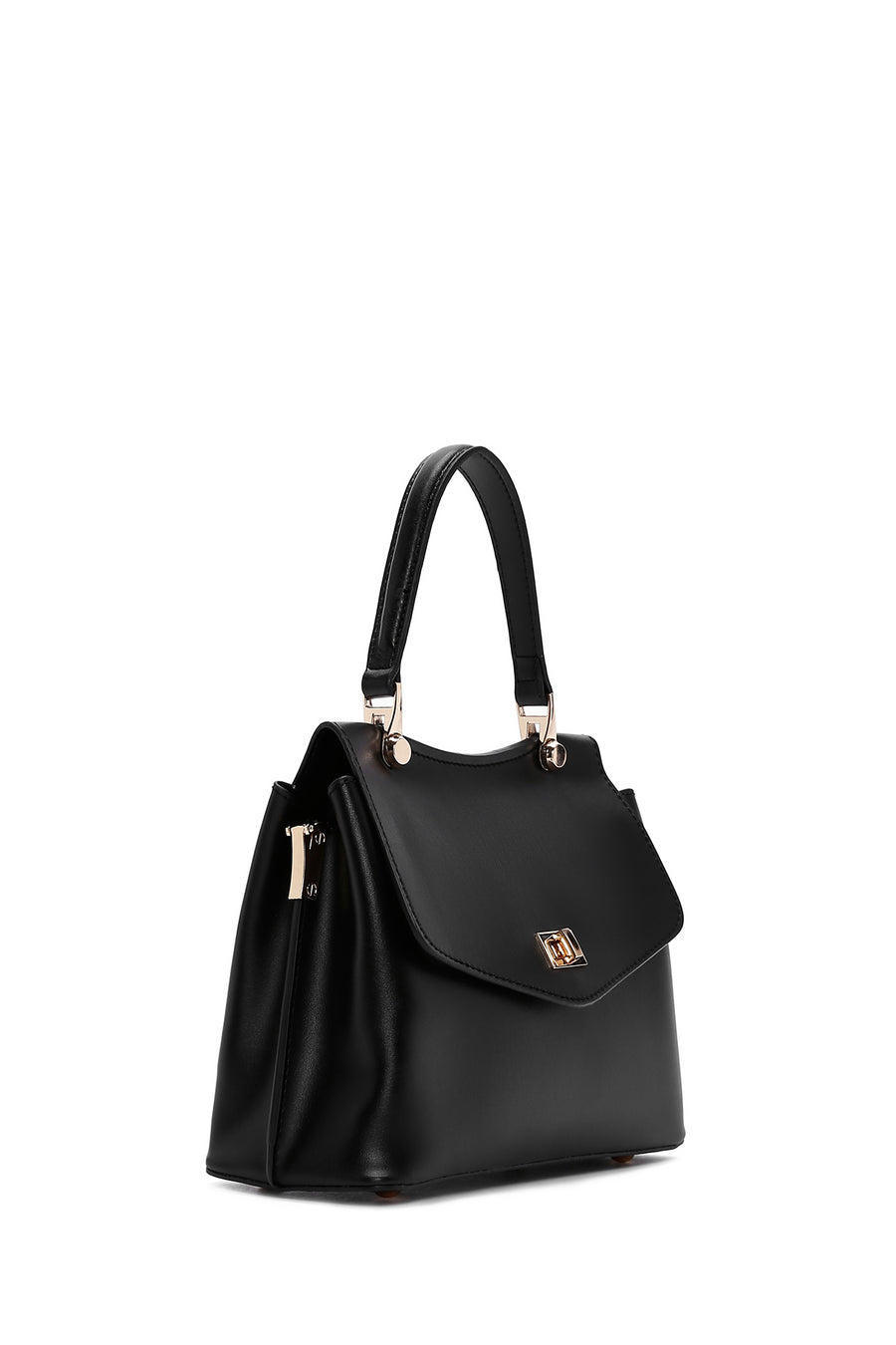 Women's Black Long Strap Shoulder Bag