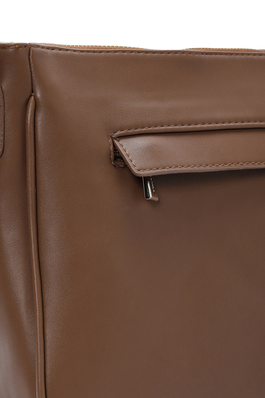 Women's Tan Long Strap Messenger Bag