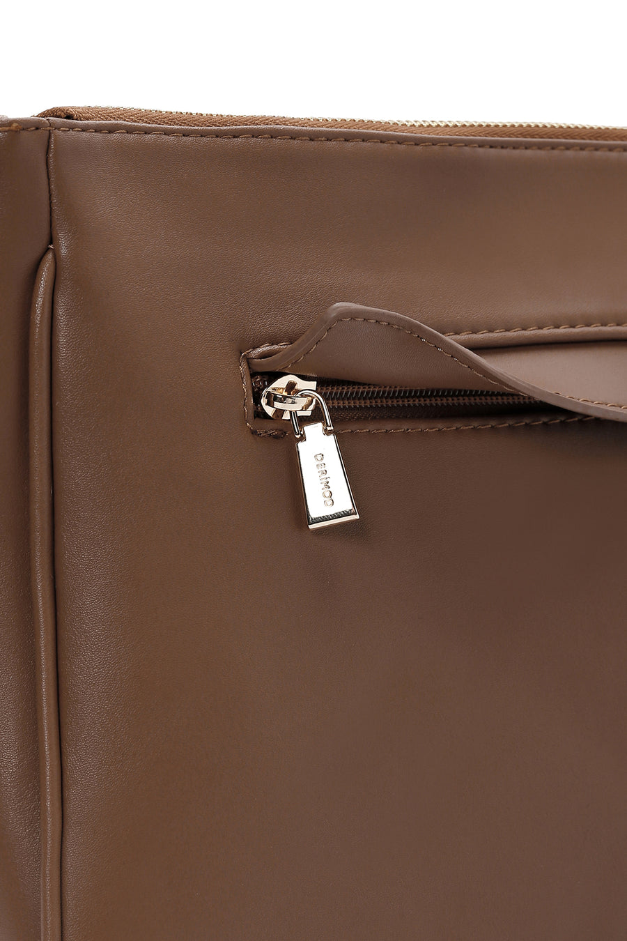 Women's Tan Long Strap Messenger Bag