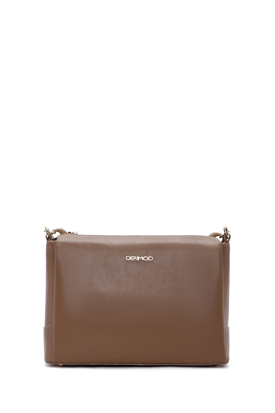Women's Tan Long Strap Shoulder Bag