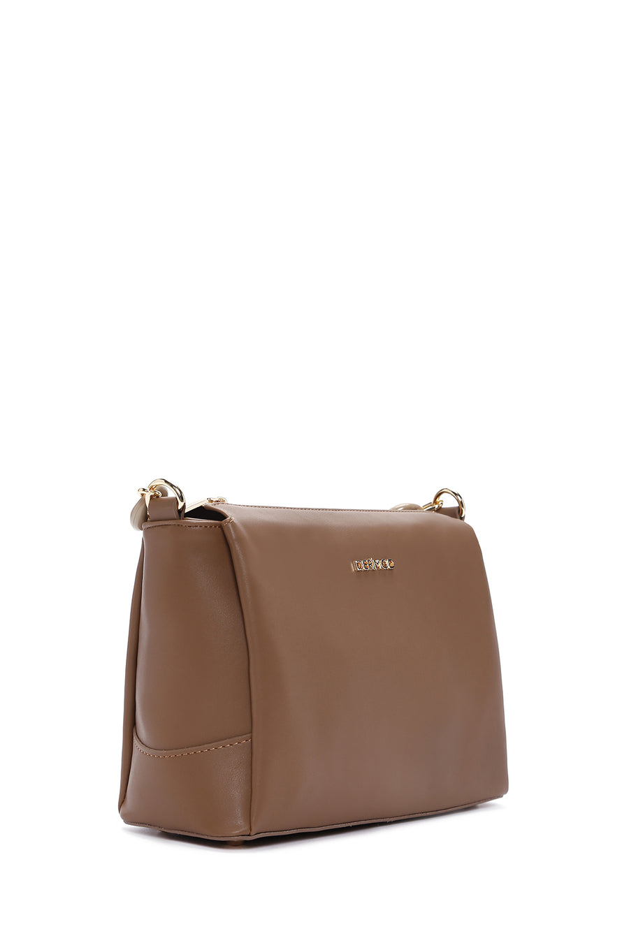 Women's Tan Long Strap Shoulder Bag