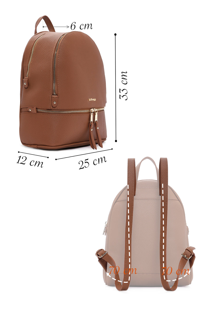 Women's Tan Backpack