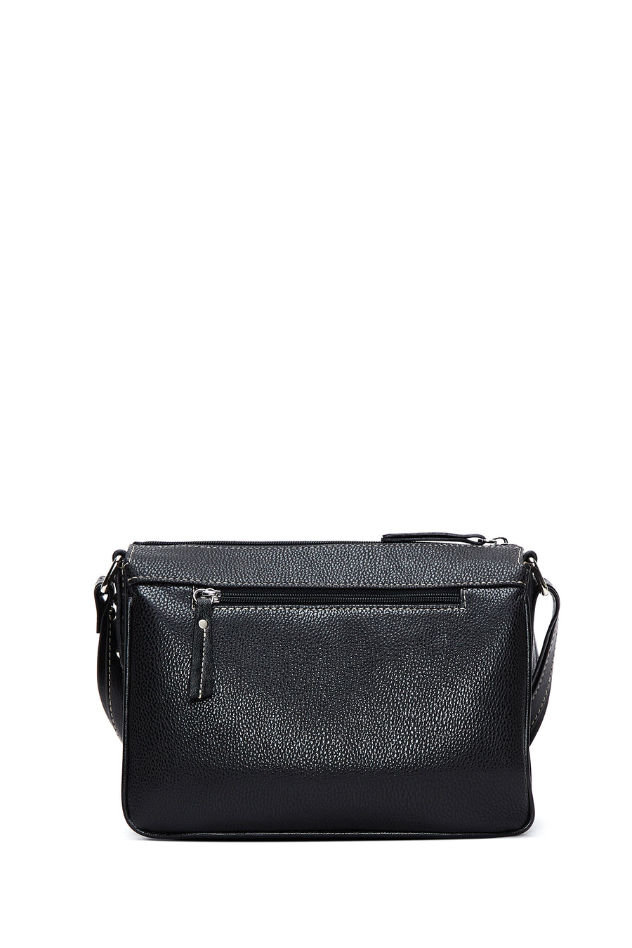 Women's Black Long Strap Crossbody Bag