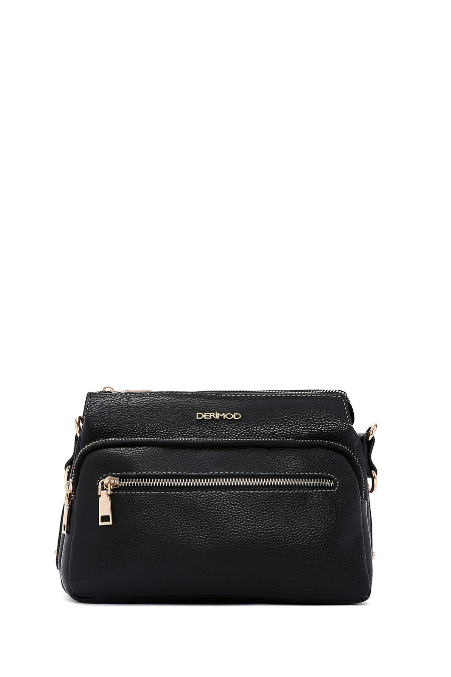 Women's Black Long Strap Crossbody Bag