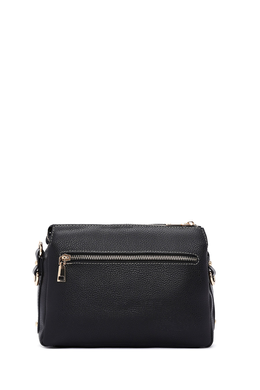 Women's Black Long Strap Crossbody Bag