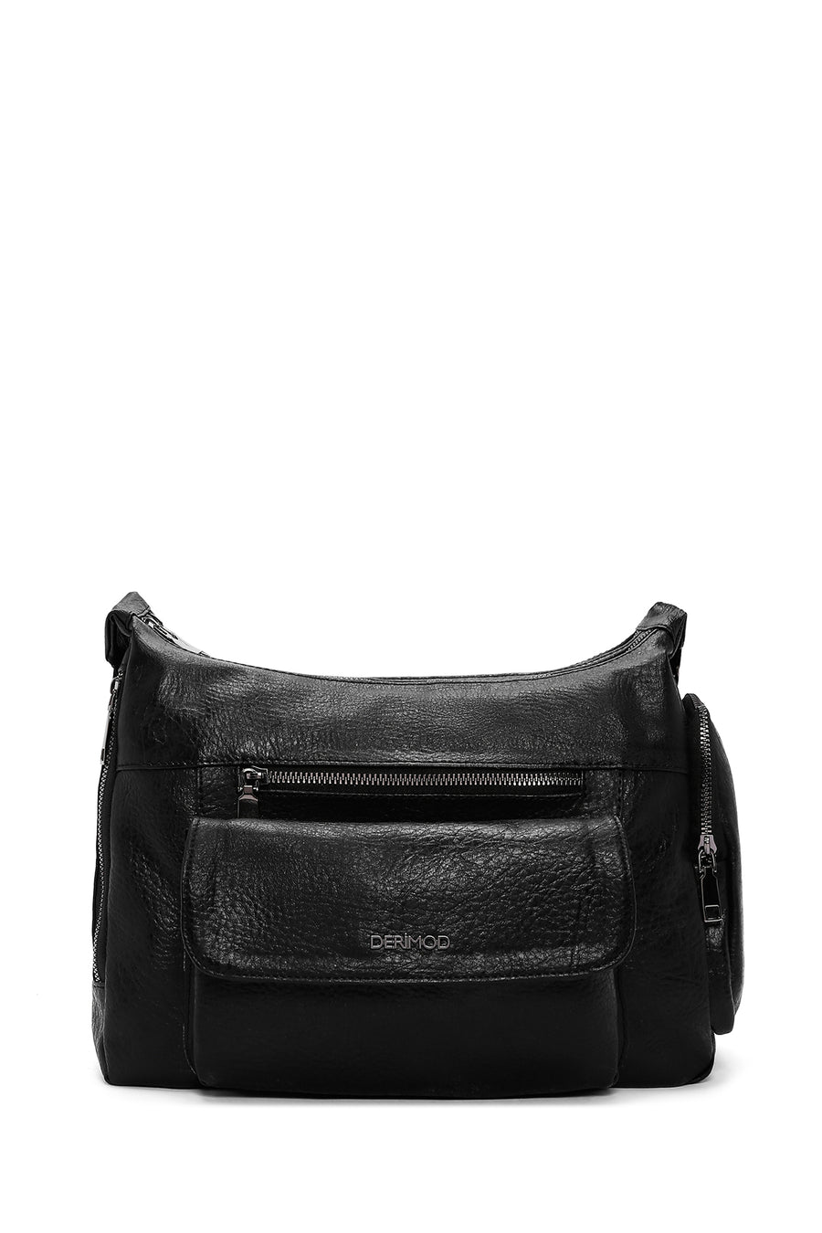 Women's Black Long Strap Crossbody Bag