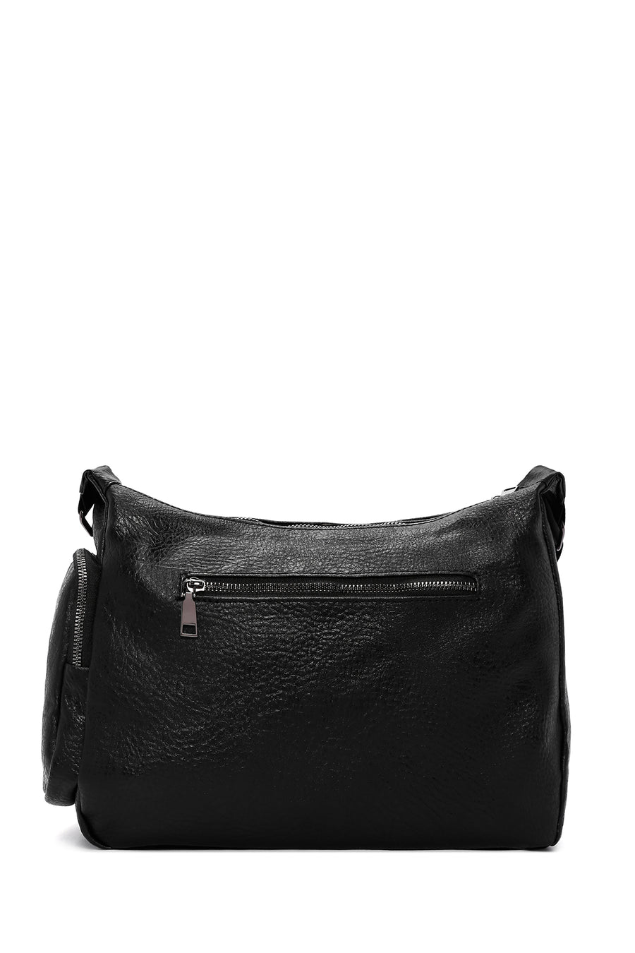 Women's Black Long Strap Crossbody Bag