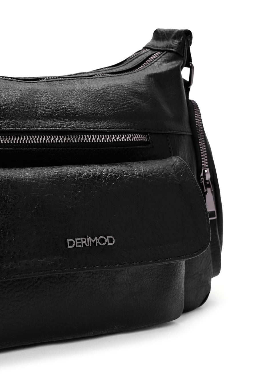 Women's Black Long Strap Crossbody Bag