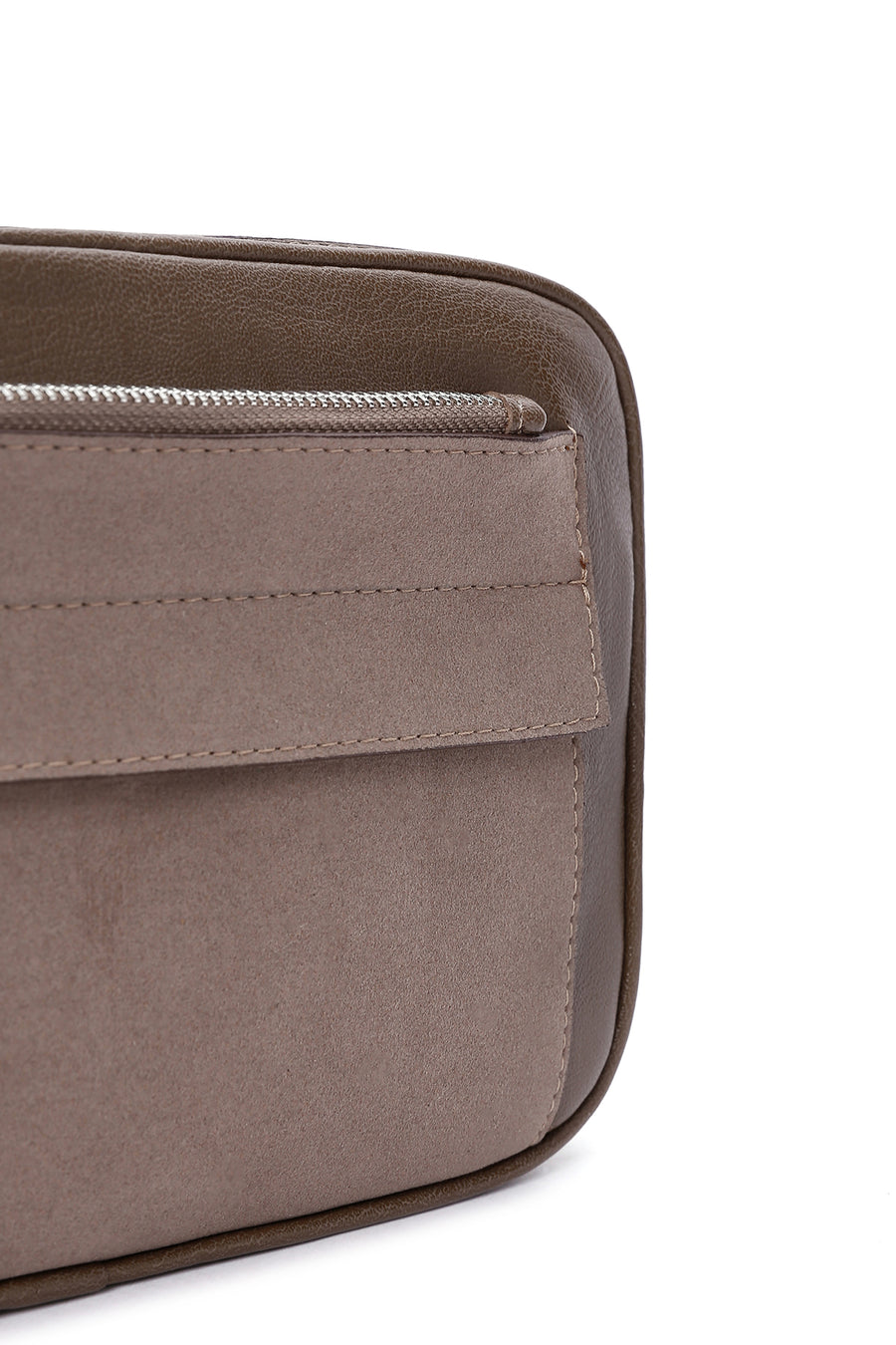 Women's Brown Long Strap Crossbody Bag