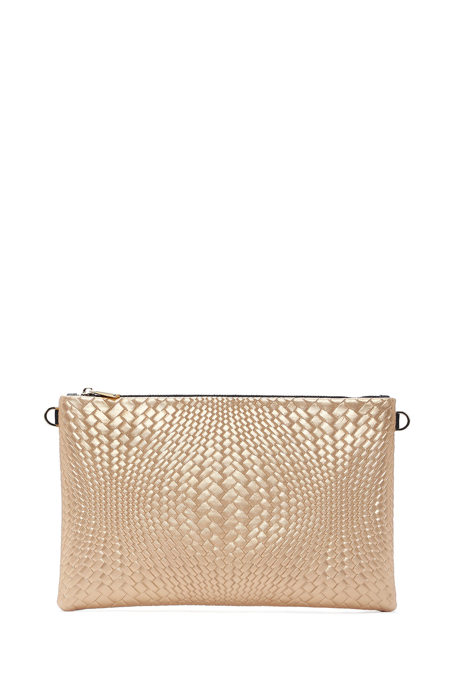 Women's Gold Printed Portfolio Bag