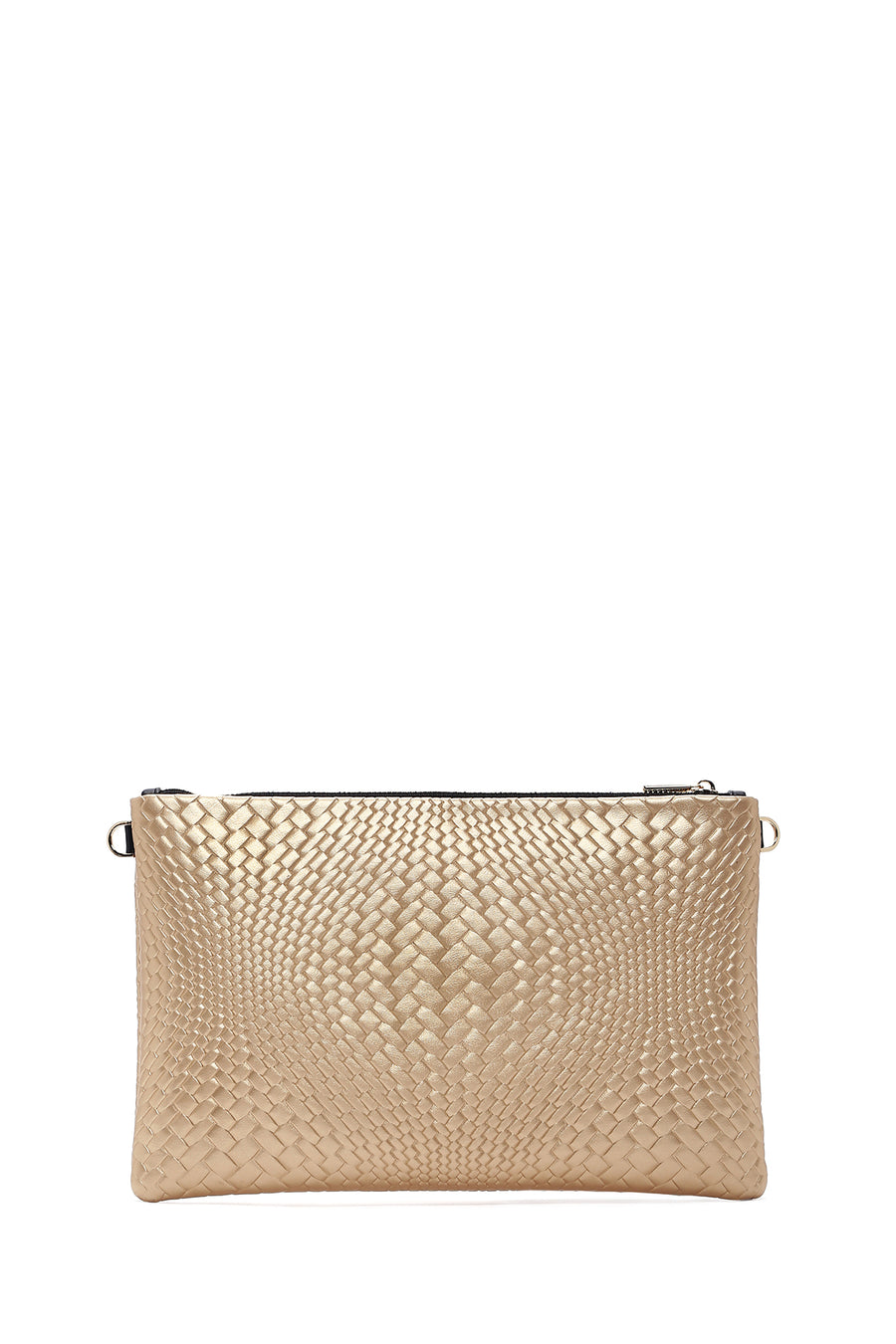 Women's Gold Printed Portfolio Bag