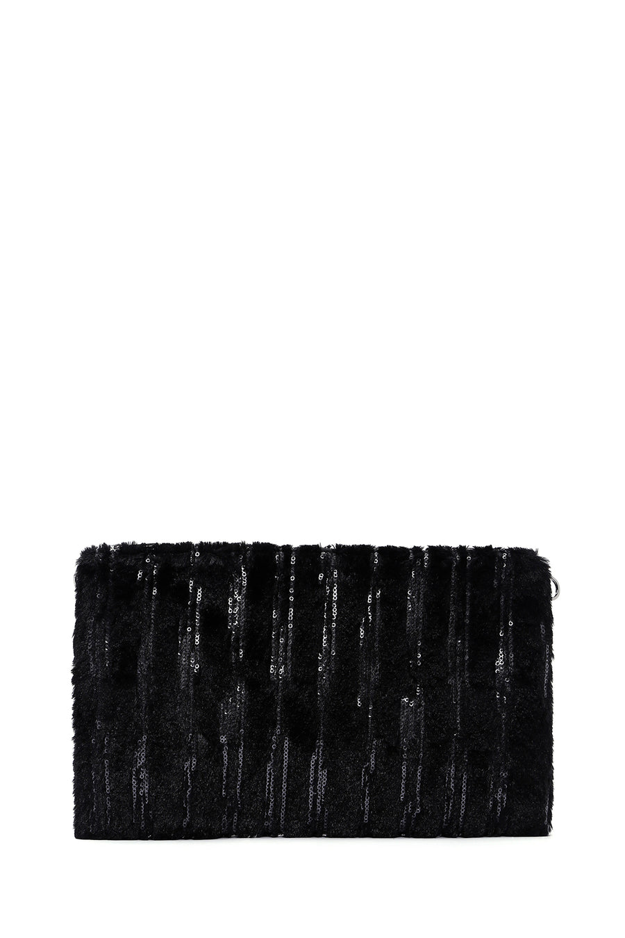 Women's Black Plush Portfolio Bag 23WBD2214PH | Derimod