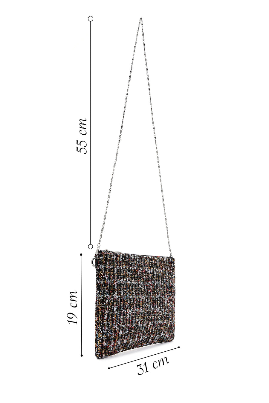 Women's Black Clutch Bag