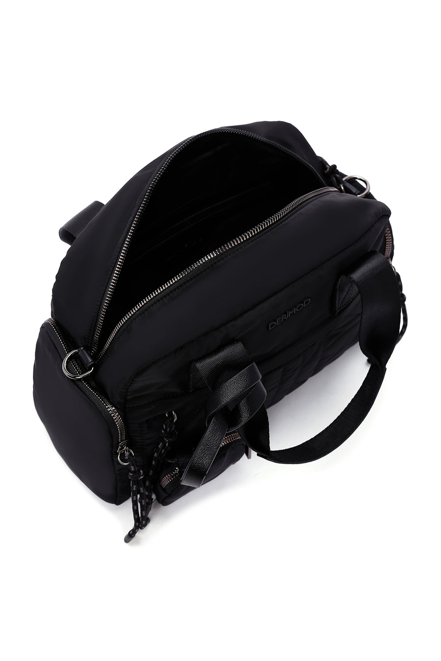 Women's Black Long Strap Handbag
