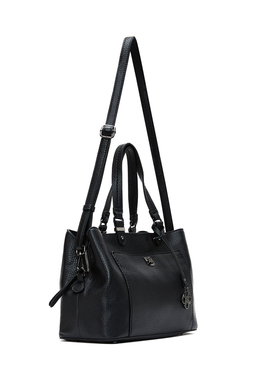 Women's Black Shoulder Bag