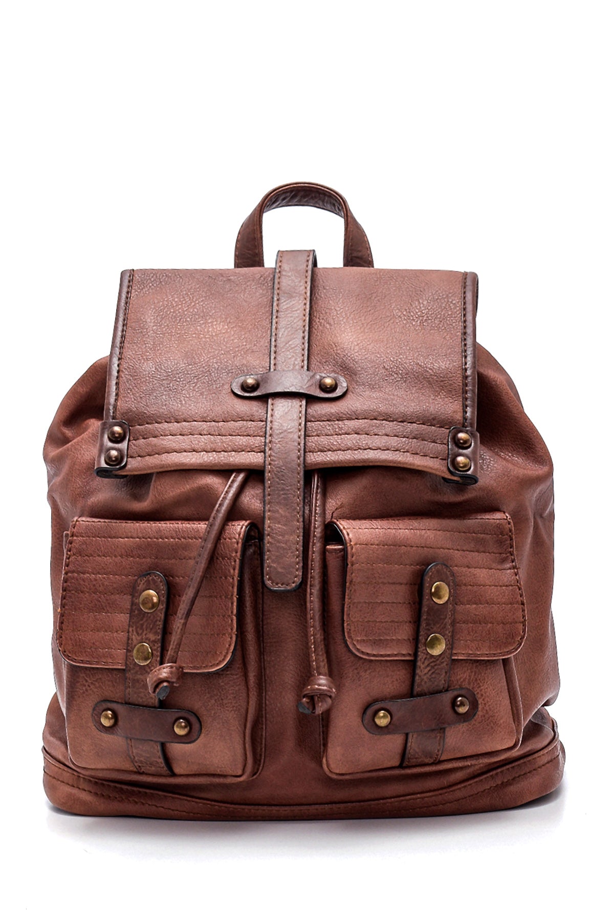 Women's Brown Backpack 23WBD244518 | Derimod
