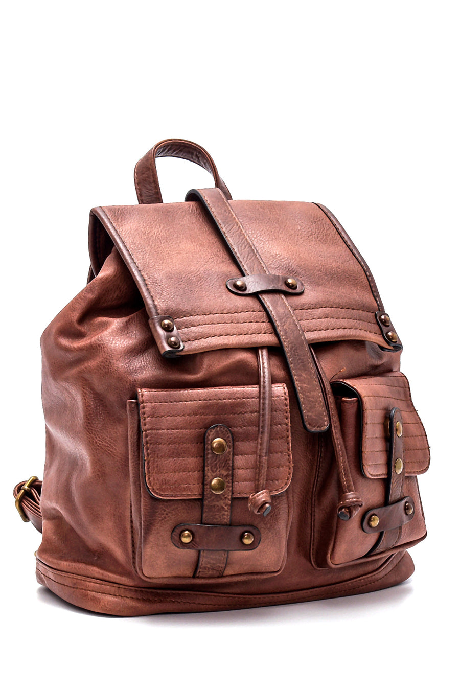 Women's Brown Backpack