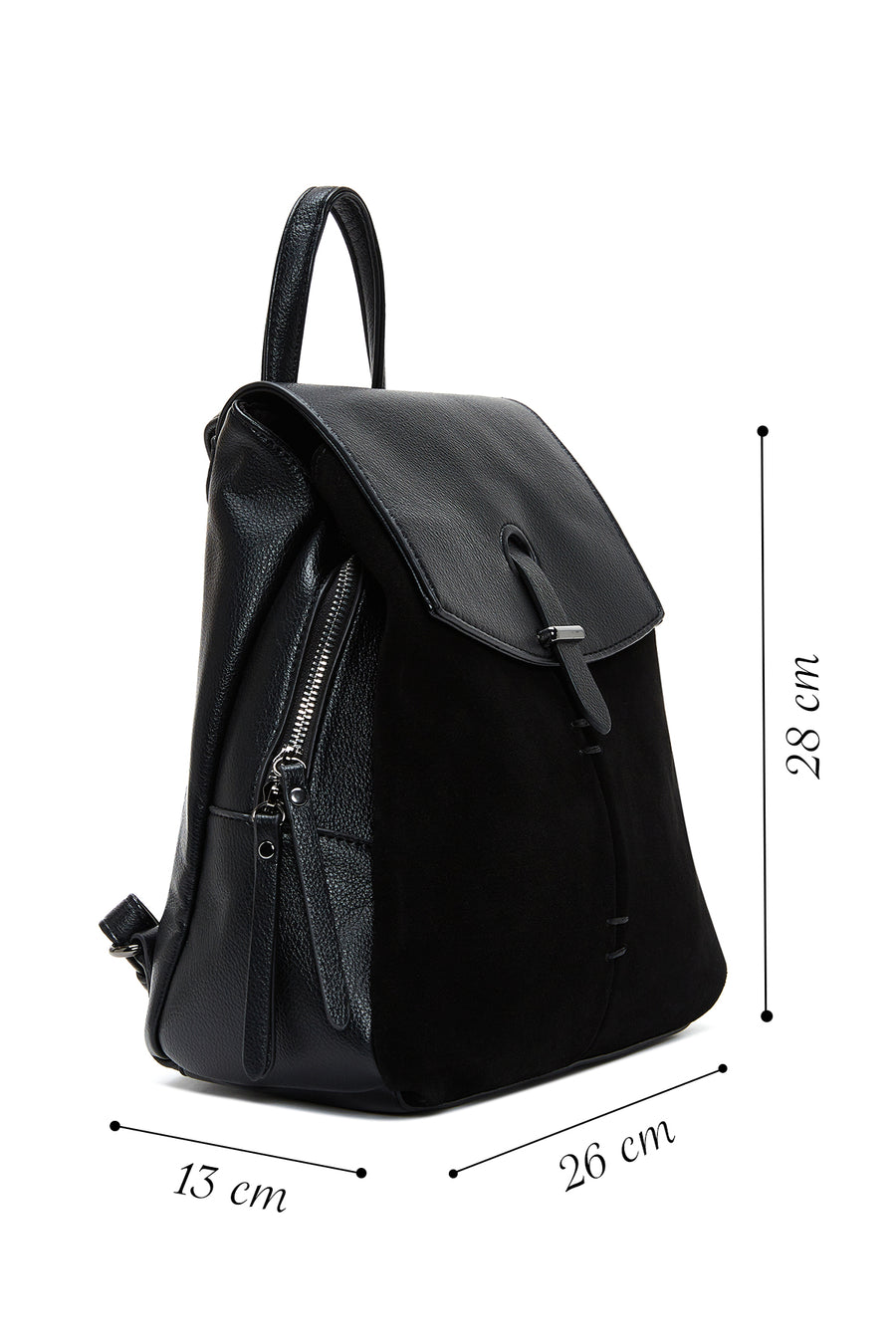 Women's Black Backpack