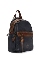 Women's Navy Blue Backpack | Derimod