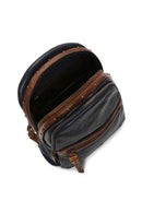 Women's Navy Blue Backpack | Derimod