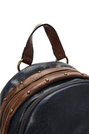 Women's Navy Blue Backpack | Derimod