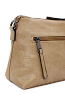 Kadın Açık Kahverengi Uzun Askılı Süet Çapraz Çanta | Derimod