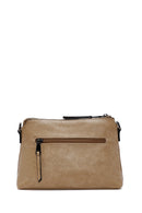 Kadın Açık Kahverengi Uzun Askılı Süet Çapraz Çanta | Derimod