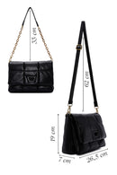 Kadın Siyah Uzun Askılı Çapraz Çanta | Derimod