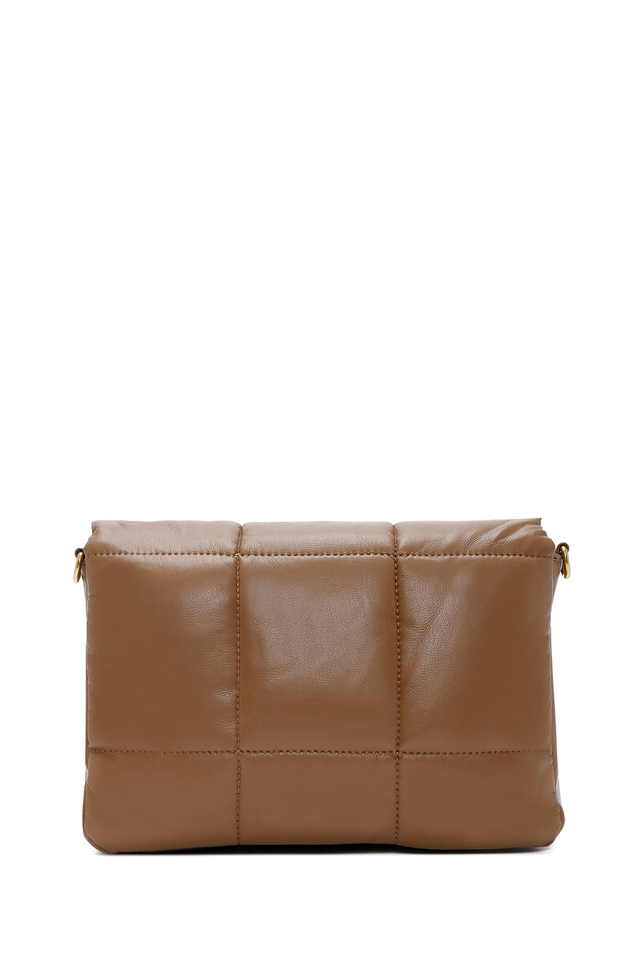 Women's Brown Long Strap Crossbody Bag