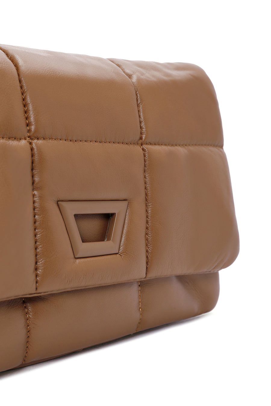 Women's Brown Long Strap Crossbody Bag