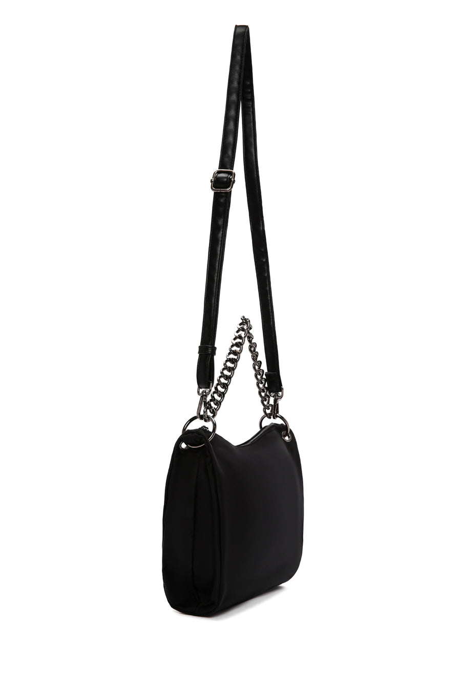 Women's Black Long Strap Crossbody Bag
