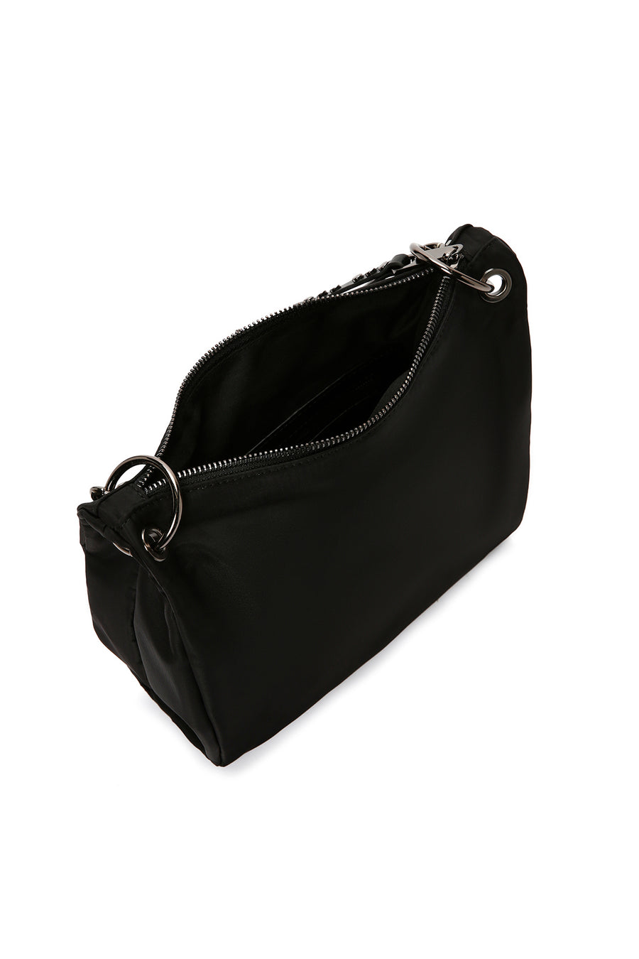 Women's Black Long Strap Crossbody Bag