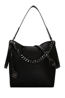 Women's Black Long Strap Crossbody Bag | Derimod