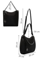 Women's Black Long Strap Crossbody Bag | Derimod