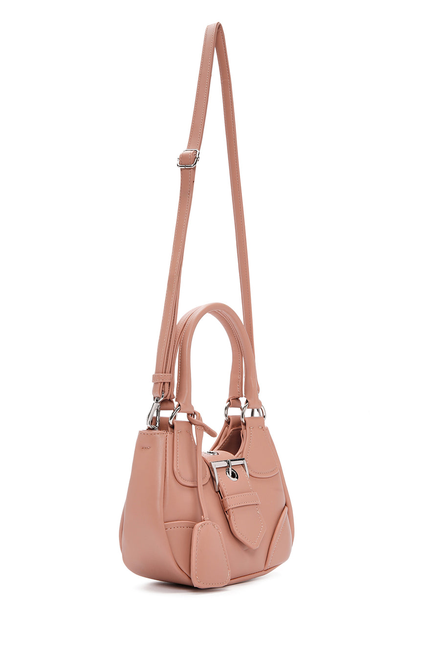 Women's Brown Long Strap Shoulder Bag