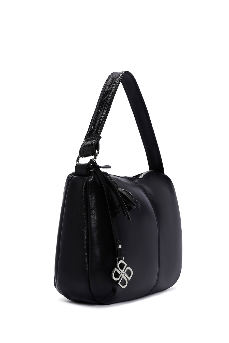 Women's Black Shoulder Bag