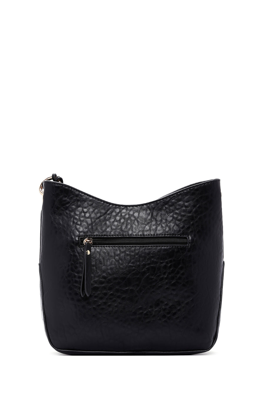 Women's Black Long Strap Shoulder Bag