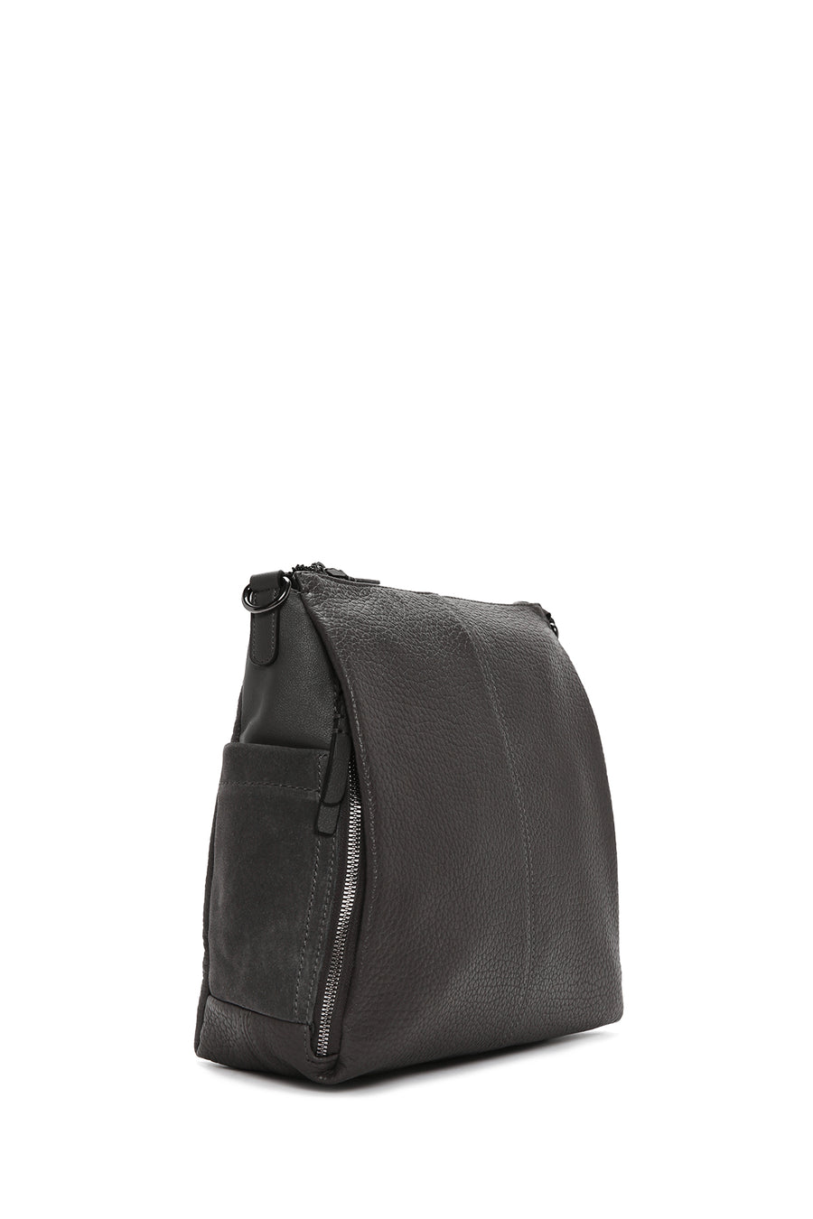Women's Gray Long Strap Shoulder Bag