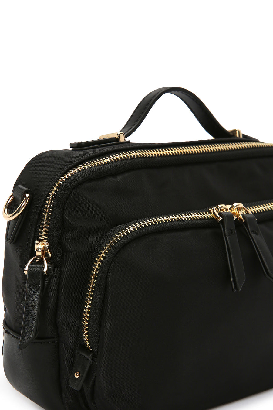 Women's Black Long Strap Shoulder Bag