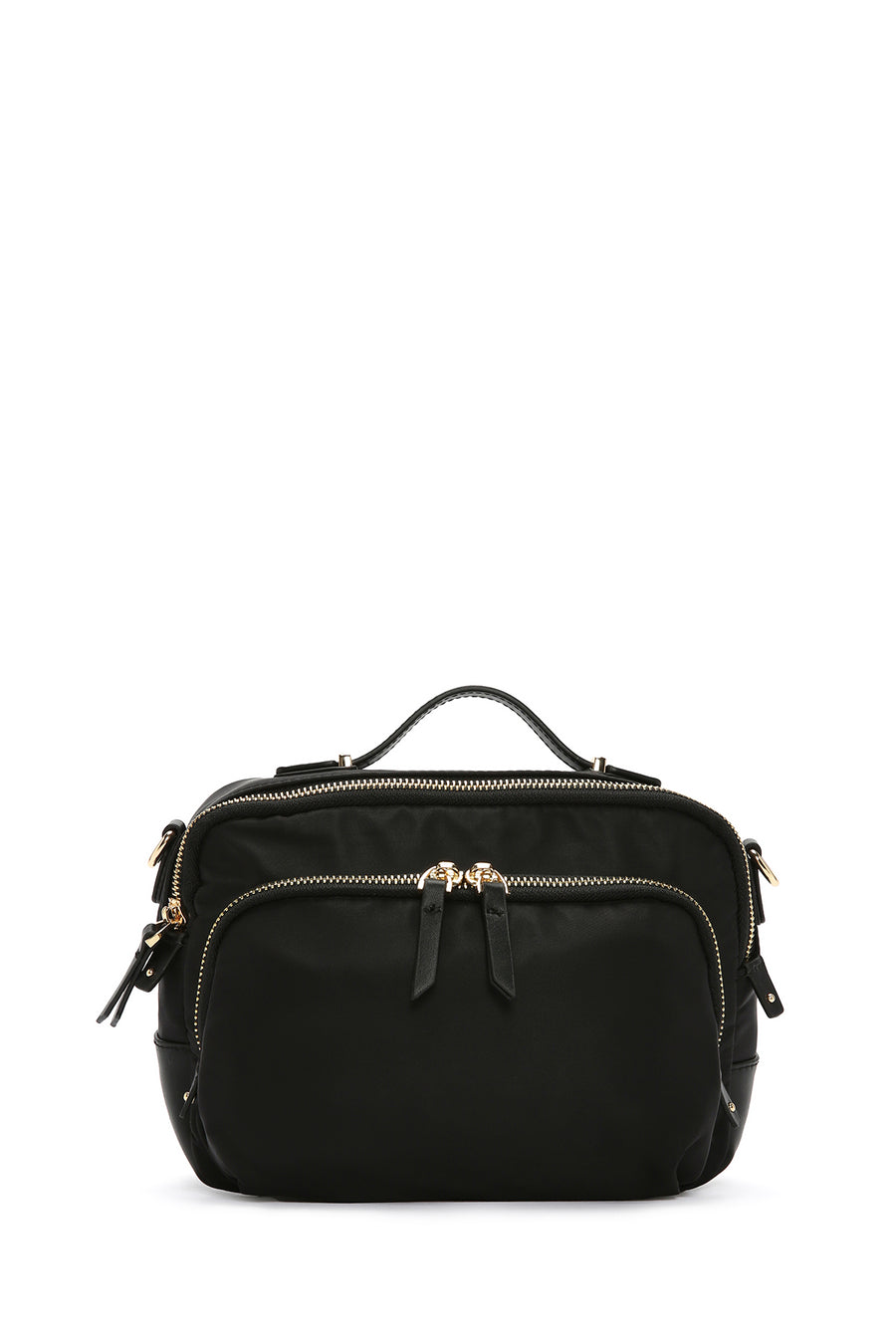 Women's Black Long Strap Shoulder Bag
