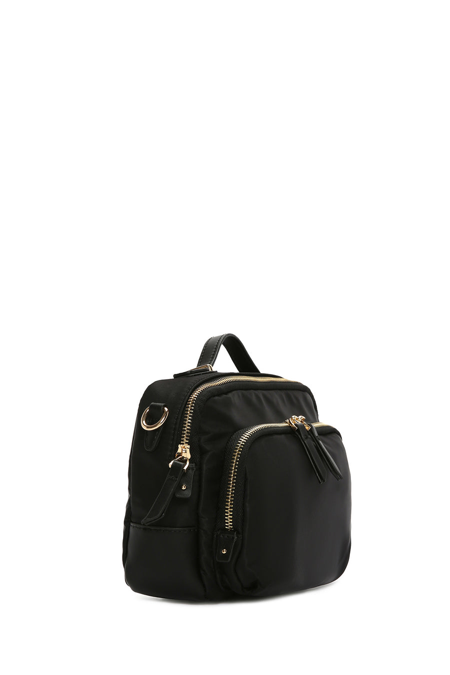 Women's Black Long Strap Shoulder Bag