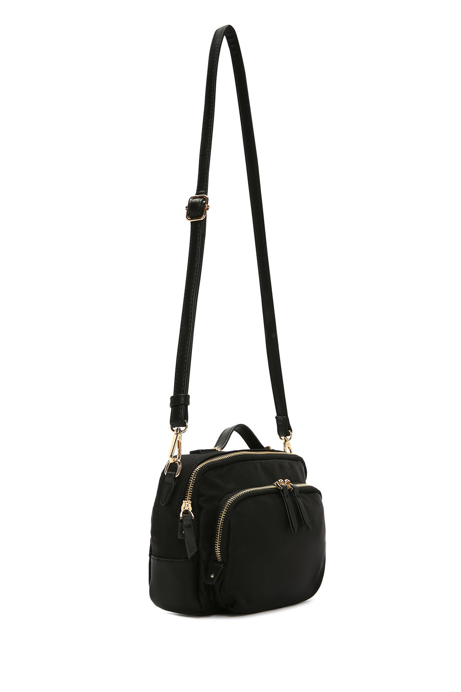 Women's Black Long Strap Shoulder Bag